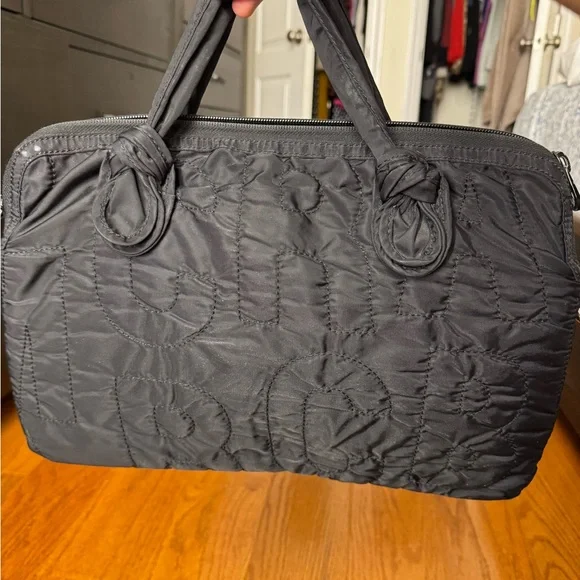 Marc Jacobs Black Quilted Laptop Case - Picture 3 of 5
